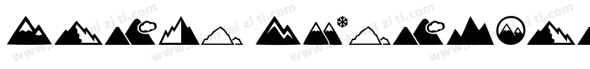Jingu Mountain字体转换